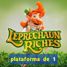 plataforma de 1 real fortune tiger